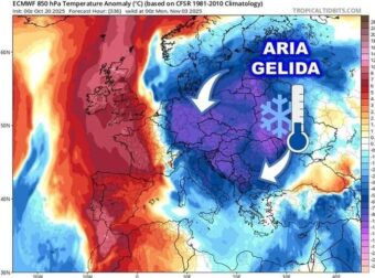 «Κλείδωσε» ο Χειμώνας: Έρχεται από τον Βόρειο Πόλο το «Παγωμένο Ποτάμι», τότε θα έχουμε “βουτια” της θερμοκρασία