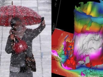 ΚΑΙΡΟΣ: Τι σημαίνει ο ασταθής πολικός στρόβιλος για τον φετινό χειμώνα της Ελλάδας