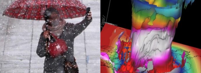 ΚΑΙΡΟΣ: Τι σημαίνει ο ασταθής πολικός στρόβιλος για τον φετινό χειμώνα της Ελλάδας