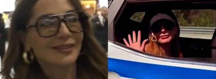 Δέσποινα Βανδή: Η 1η on camera αντίδραση μετά το περιστατικό με το περιπολικό, την κυνηγούσαν οι ρεπόρτερ μέσα στο αεροδρόμιο και τους είπε 7 λέξεις