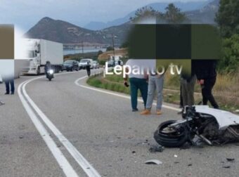 ΣΦΟΔΡΟ ΤΡΟΧΑΙΟ ΣΤΗΝ ΕΘΝΙΚΗ ΟΔΟ ΝΑΥΠΑΚΤΟΥ-ΙΤΕΑΣ ΜΕ ΔΥΟ ΝΕΚΡΟΥΣ