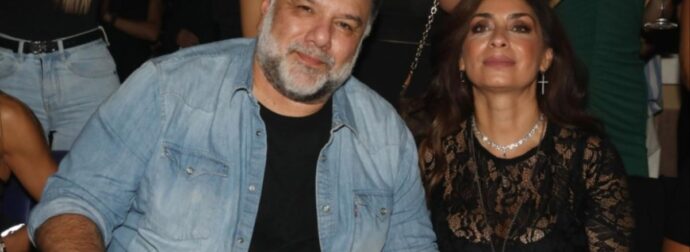 Γρηγόρης Αρναούτογλου και Νάνσυ Αντωνίου σε βραδινή έξοδο