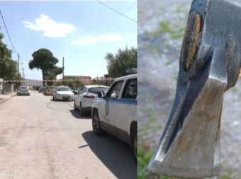 Λάρισα:«Μπαμπούλη βοήθεια, θείε μη σκοτώσεις τη μαμά» – Άκουγε στο τηλέφωνο την επίθεση με τσεκούρι στη σύζυγό του