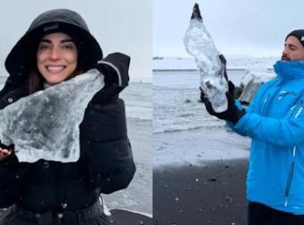 Κωνσταντίνος Βασάλος – Δανάη Βαρθολομάτου: Ταξίδι ζωής για το ζευγάρι στην Ισλανδία (Φωτογραφίες)