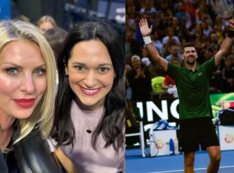 Γύρισε όλο το ΟΑΚΑ να την κοιτάζει – Η Ελένη Μενεγάκη με την κόρη της στον αγώνα τένις του Τζόκοβιτς