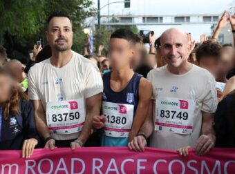 Πέτρος Κουσουλός και Γρηγόρης Λέων: Έτρεξαν στον Μαραθώνιο και δημοσίευσαν σελφι