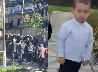 Αχαΐα – Σπαραγμός στην κηδεία του 3χρονου Ανδρέα: «Πού είσαι αγάπη μου;» φώναζε η μητέρα καθώς συνόδευε το λευκό φέρετρο