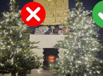 Το μυστικό των διακοσμητών: Πως να βάζεις τα φωτάκια στο Χριστουγεννιάτικο δέντρο για να φαίνεται πιο φωτεινό και πυκνό