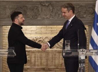 Μητσοτάκης – Ζελένσκι: Υπεγράφη συμφωνία μεταξύ ΔΕΠΑ και Naftogaz