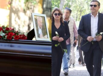Κηδεία Αλέκος Φλαμπουράρης: Παρόντες οι Αλέξης Τσίπρας και η Περιστέρα Μπαζιάνα