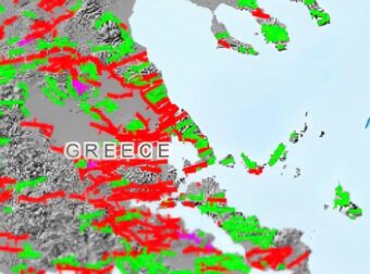 O νέος χάρτης σεισμών με όλα τα ρήγματα στην Ελλάδα – Πόσα είναι τα ενεργά