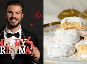 Viral o Πετρετζίκης και φέτος τα Χριστούγεννα: Έκανε τους πιο γρήγορους κουραμπιέδες χωρίς μίξερ και με ελάχιστα υλικά κι έριξε το Ίντερνετ