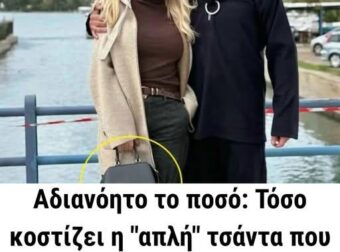 Αδιανόητο το ποσό: Τόσο κοστίζει η “απλή” τσάντα που κρατούσε η Μενεγάκη στην ορκωμοσία του Άγγελου