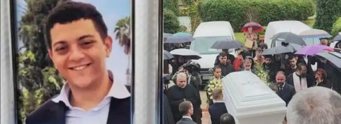 Δάκρυσε και η Παναγία στην κηδεία του 24χρονου Σωτήρη που σκοτώθηκε στο τροχαίο στη Λούτσα – Συντετριμμένη η μητέρα του