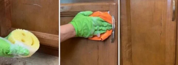 Πώς να Καθαρίσετε Αποτελεσματικά τα Βρώμικα και Λιπαρά Ντουλάπια Κουζίνας