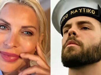 Δυο μέτρα άντρας: Περήφανη η Μενεγάκη με την νέα φωτογραφία του γιου της από το Ναυτικό