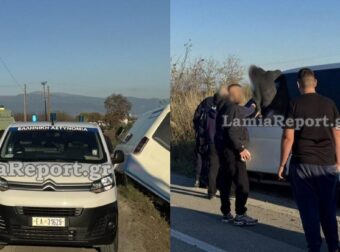 ΛΑΜΙΑ: ΣΧΟΛΙΚΟ ΛΕΩΦΟΡΕΙΟ ΕΠΕΣΕ ΣΕ ΧΑΝΤΑΚΙ – ΠΗΔΟΥΣΑΝ ΑΠΟ ΤΑ ΠΑΡΑΘΥΡΑ ΟΙ ΜΑΘΗΤΕΣ