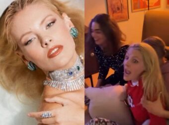 GNTM – Η στιγμή που η Ξένια Τσίρκοβα μαθαίνει από την τηλεόραση ότι κέρδισε στον τελικό