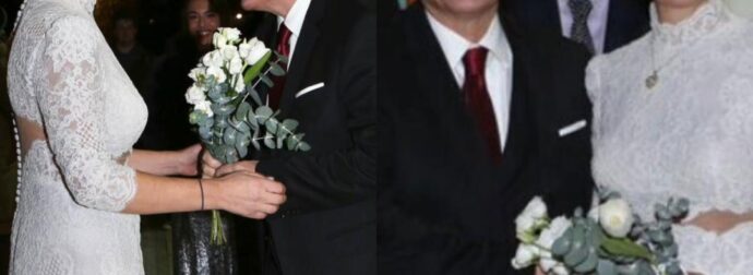 Γιάννης Ραγκούσης – Μαρίνα Κοντοτόλη: Παντρεύτnκαν στην στην Αγία Σοφία Ακροπόλεως – Οι πρώτες φωτoγραφίες