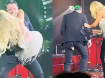 Ο Ρουβάς πήρε αγκαλιά τη Θεοδωρίδου άκουσε ένα χρατς, έβαλε το χέρι και του… σκίστηκε το παντελόνι