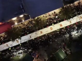 Η βασιλόπιτα «γίγας» έσπασε παγκόσμιο ρεκόρ – Έχει βάρος 10 τόνους και φτάνει τα 100 μέτρα