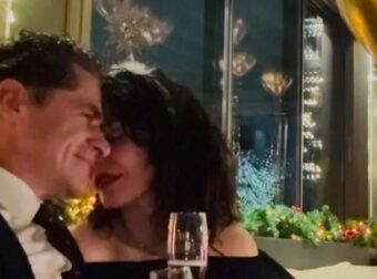 Λαμπροπούλου – Λάλος: Γιόρτασαν μαζί την αλλαγή του χρόνου – Το viral βίντεο με τον χορό στην πισίνα και οι ευχές!