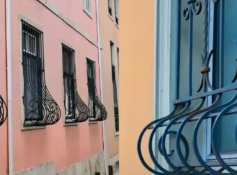 Γιατί κάποια κάγκελα παραθύρων καμπυλώνουν στον πάτο