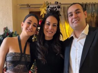 Εύη Βατίδου: Μαζί με τα παιδιά της, Μάιρα και Χρήστο Κούγια πέρασε τις γιορτές