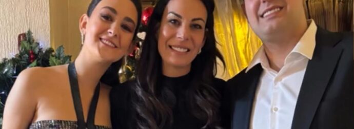 Εύη Βατίδου: Μαζί με τα παιδιά της, Μάιρα και Χρήστο Κούγια πέρασε τις γιορτές