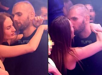 Κατερίνα Δαλάκα: Φιλιά και αγκαλιές σε βραδινή της έξοδο με τον επιχειρηματία σύντροφό της