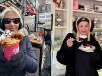 Φαίη Σκορδά: Οι πρώτες εικόνες από την απόδραση στη Νέα Υόρκη με τον σύντροφο και τα παιδιά της