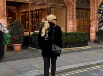 Καινούργιου: Ποζάρει με φουσκωμένη κοιλίτσα στο Λονδίνο, στο πλευρό του Κουτσουμπή