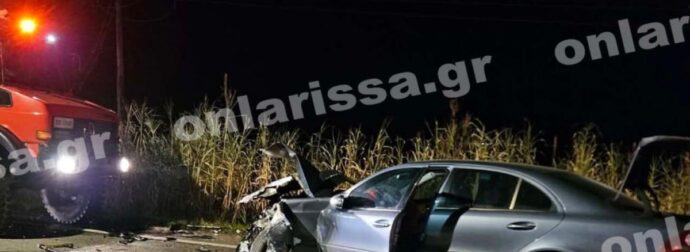 Τραγωδία στη Λάρισα: Θρήνος για τον 31χρονο που σκοτώθηκε σε τροχαίο έξω από το Γερακάρι