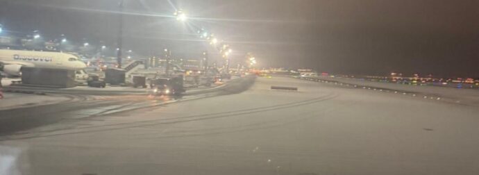 ΦΡΑΝΚΦΟΥΡΤΗ: AKYΡΩΝΟΝΤΑΙ ΟΙ ΠΤΗΣΕΙΣ ΛΟΓΩ ΧΙΟΝΟΠΤΩΣΗΣ ΚΑΙ ΠΑΓΕΤΟΥ