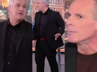 Άγριος καβγάς on air στο OPEN με Χαριτάτο και Βαρουφάκη – Σηκώθηκε και έφυγε ο δημοσιογράφος