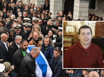 Σκηνές αρχαίας τραγωδίας στην κηδεία του άτυχου λιμενικού – Τι πρότεινε ο Κικίλιας στην οικογένεια