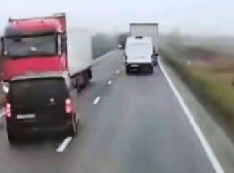 H εξήγηση πραγματογνώμονα: Γιατί το mini bus των οπαδών του ΠΑΟΚ έστριψε αριστέρα πριν την σύγκρουση