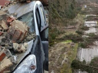 Τουλάχιστον πέντε νεκροί από την καταιγίδα Κριστίν στην Πορτογαλία – Χωρίς ρεύμα πολλά σπίτια