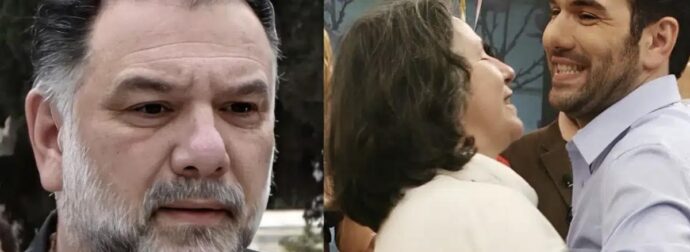 Γρηγόρης Αρναούτογλου: Με τον γιο του στην κηδεία της μαμάς του – Οι φωτογραφίες που ανέβασε η πρώην σύντροφός του