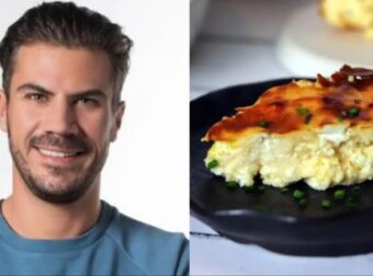 Άκης Πετρετζίκης: Έδειξε την πιο αφράτη τυρόπιτα με μπεσαμέλ και φέτα που δεν θα μείνει κομμάτι