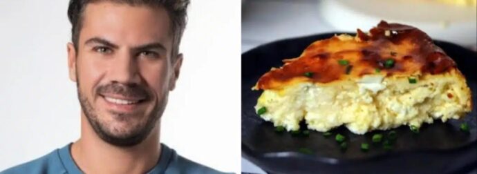 Άκης Πετρετζίκης: Έδειξε την πιο αφράτη τυρόπιτα με μπεσαμέλ και φέτα που δεν θα μείνει κομμάτι