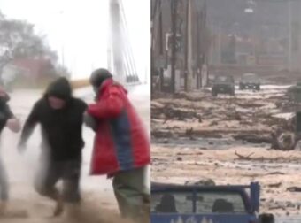 Εικόνες βιβλικής καταστροφής στον Αγιόκαμπο Λάρισας – Καταστροφικό το πέρασμα της κακοκαιρίας -«Δεν έχει μείνει τίποτα» λένε οι κάτοικοι