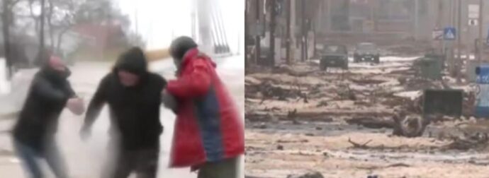 Εικόνες βιβλικής καταστροφής στον Αγιόκαμπο Λάρισας – Καταστροφικό το πέρασμα της κακοκαιρίας -«Δεν έχει μείνει τίποτα» λένε οι κάτοικοι