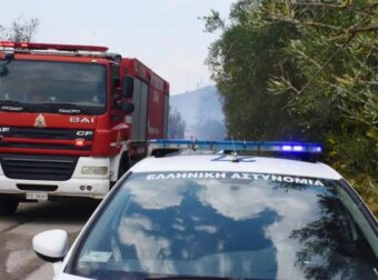 Θρίλερ στην Πιερία: Σορός ατόμου βρέθηκε σε φλεγόμενο αυτοκίνητο – Στο σημείο η ΕΛ.ΑΣ.