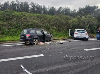 Σοκαριστικό τροχαίο στον ΒΟΑΚ – Μια γυναίκα χωρίς τις αισθήσεις της, 3 τραυματίες (Φωτογραφίες)