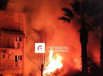 ΕΚΤΑΚΤΟ ΤΩΡΑ ΤΕΡΑΣΤΙΑ ΦΩΤΙΑ ΜΕ ΕΚΡΗΞΕΙΣ ΣΤΗ ΧΩΡΑ ΜΑΣ 12 ΠΥΡΟΣΒΕΣΤΕΣ ΔΕΝ…