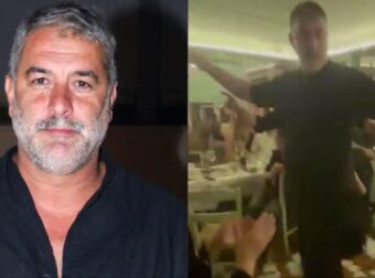 Χαμός με τον Μπισμπίκη: Διέρρευσε βίντεο μέσα από ταβέρνα, σηκώθηκε να χορέψει ζεϊμπέκικο