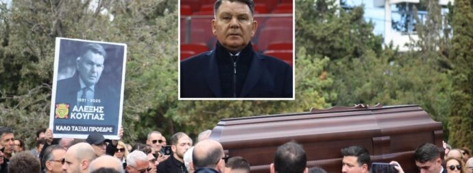 Αλέξης Κούγιας: Έτσι είναι ο τάφος του 5 μήνες μετά τον θάνατό του – Φωτογραφία