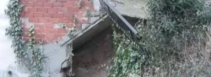 Κατολίσθηση στη Θεσσαλονίκη: Φοβούνται να μπουν στα σπίτια τους – Πολυκατοικίες βρίσκονται στον «αέρα» μετά τις βροχοπτώσεις