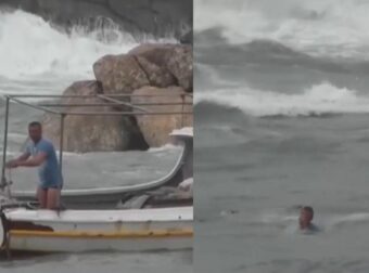 Μάχη με τη θάλασσα στην Αστυπάλαια: Ψαράς ρίσκαρε τη ζωή του για το καΐκι του – Συγκλονιστικό βίντεο